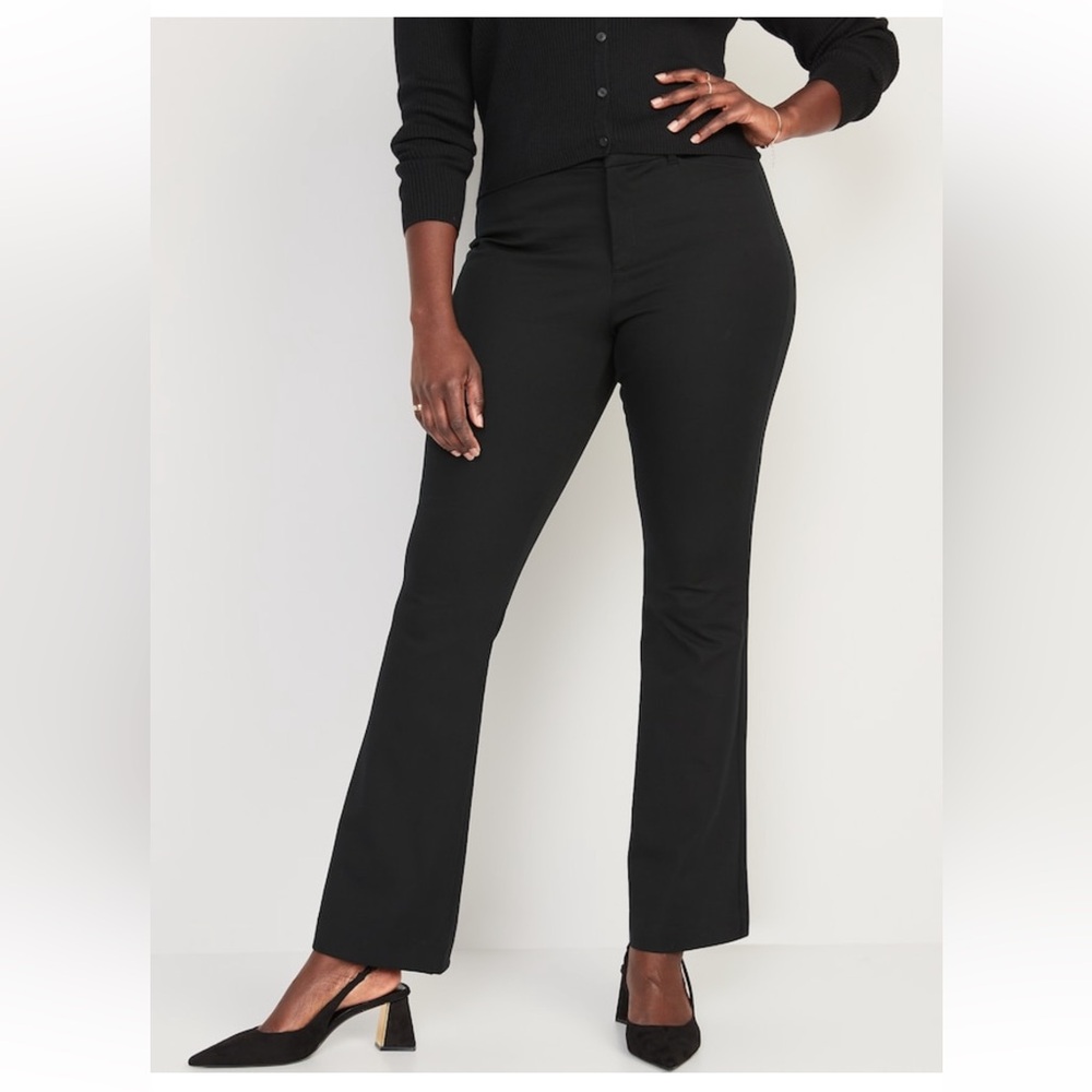 Old Navy Pixie Flare Black Pants